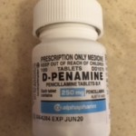 Penicillamine is a de-coppering drug for Wilson disease.